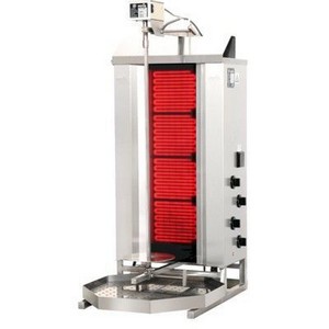 machine à kebab électrique gyros potis moteur en haut