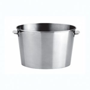 seau à champagne oval inox