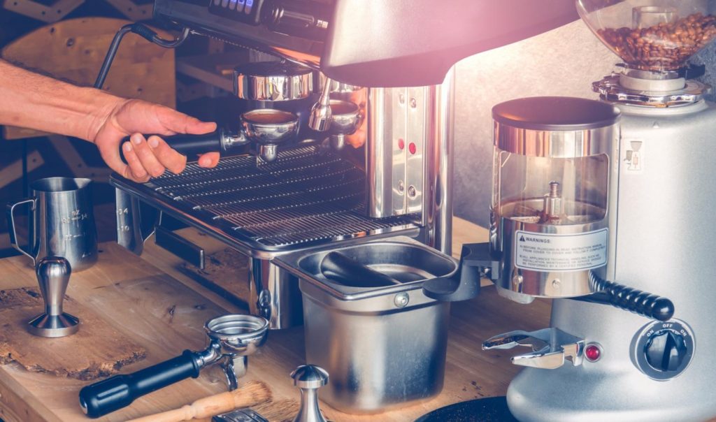 Machine à café professionnelle pour cafetière